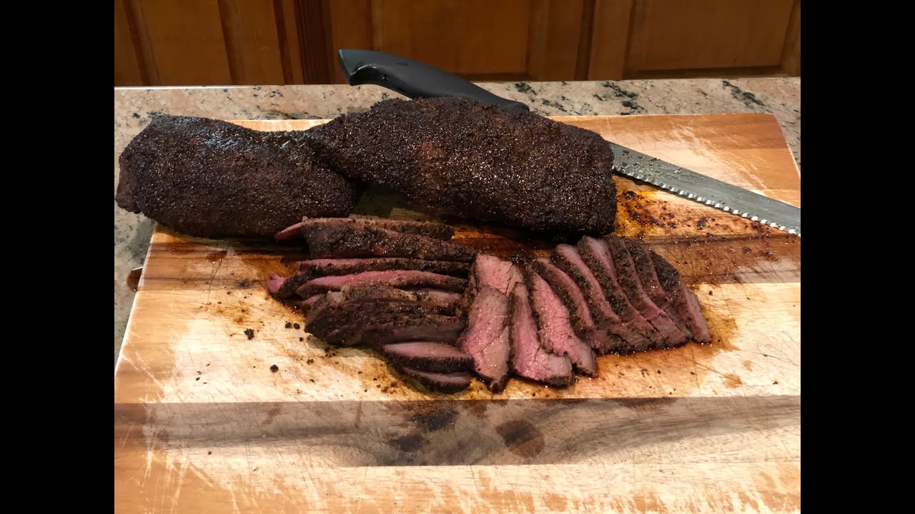 Holy Cow Smoked Tri Tip on the Gateway Drum Smoker