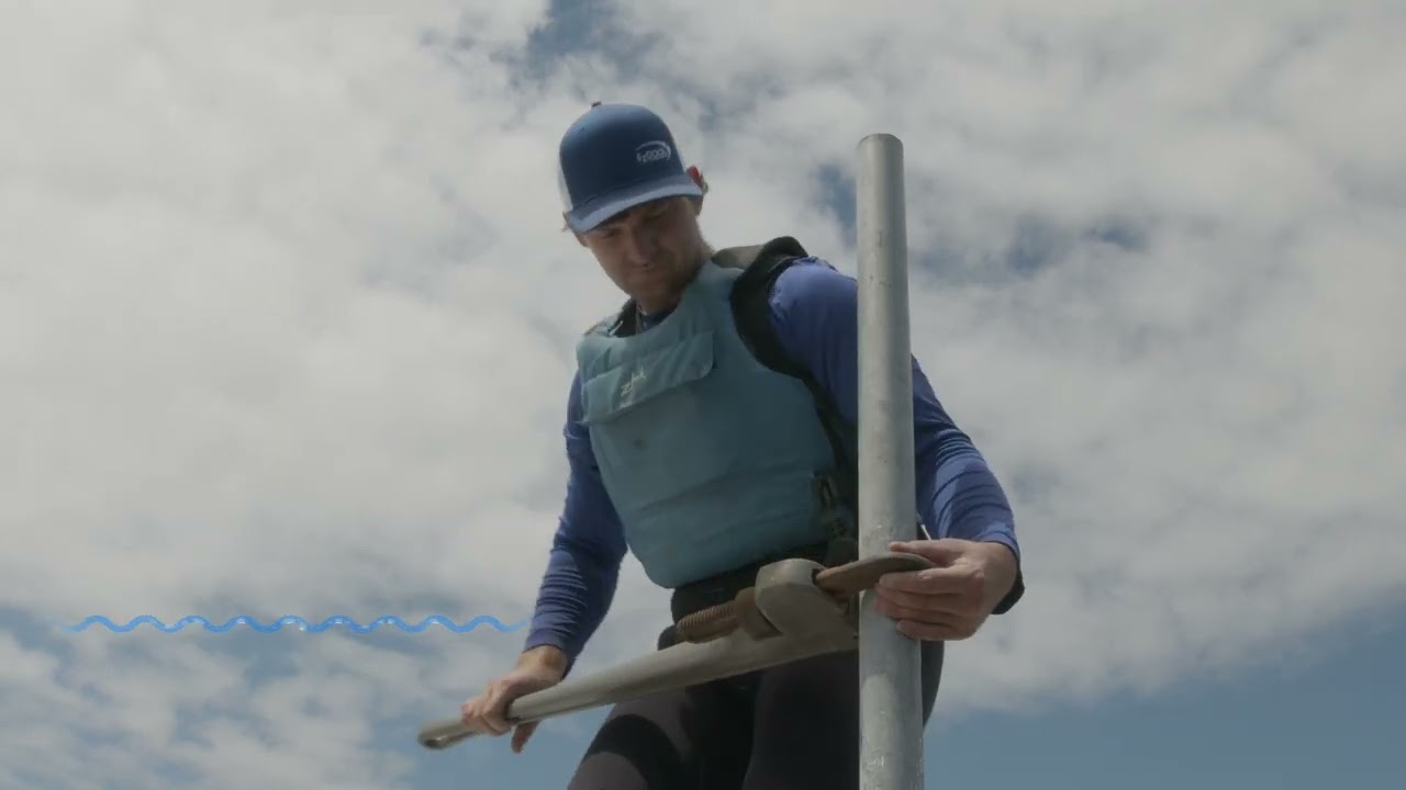 EZ Dock installation (Pipe & Auger)