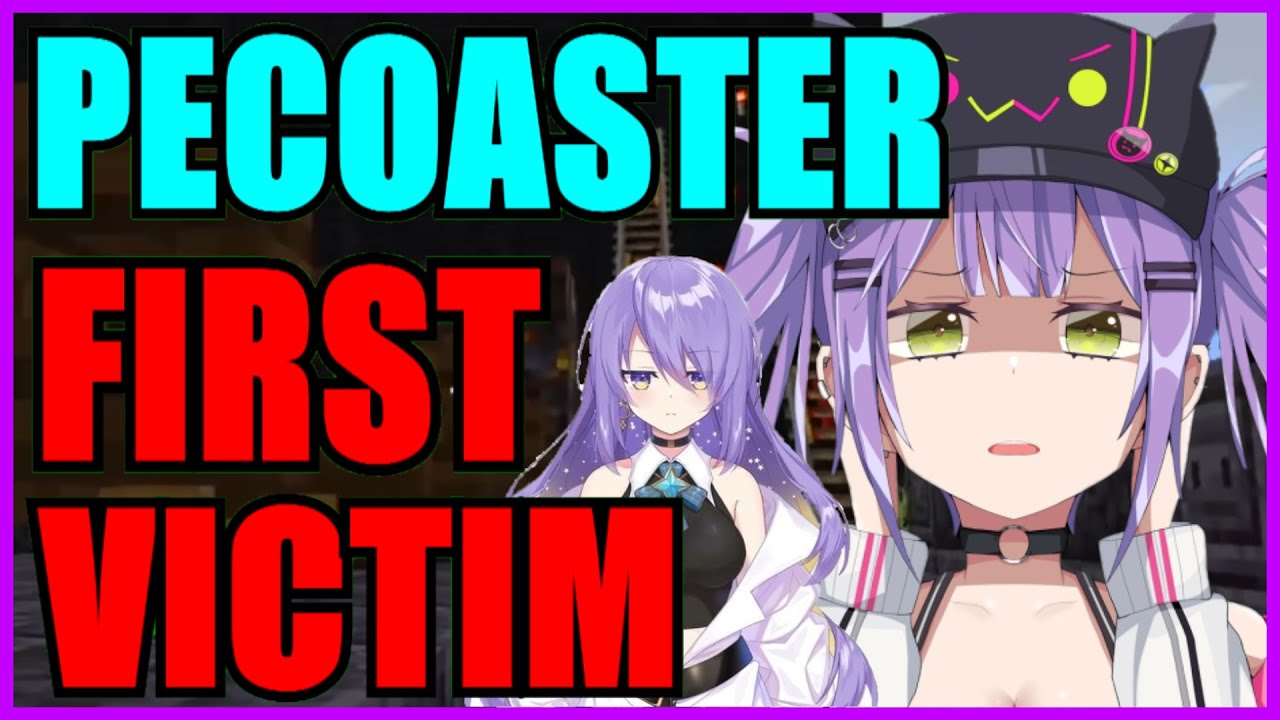 【Hololive】Towa: First Victim Of Pecoaster ft. Moona【Minecraft】【Eng Sub】