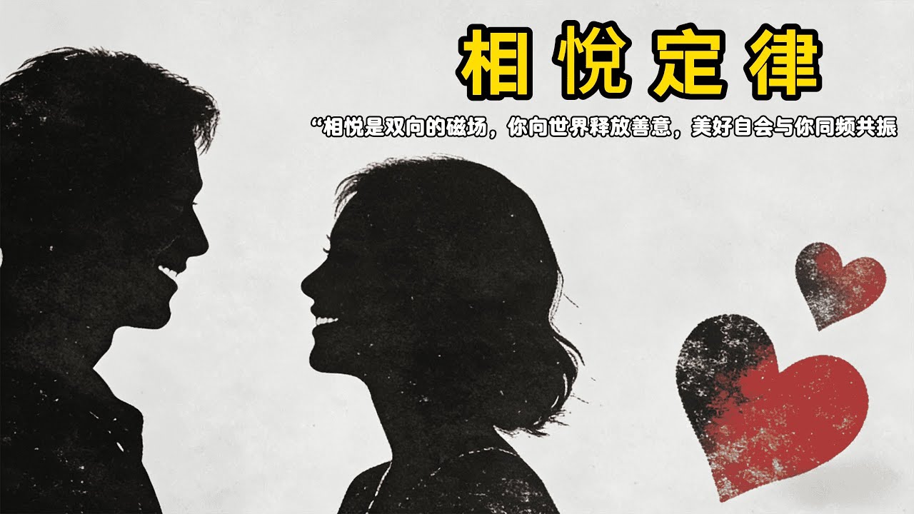 【心理上有个词叫】相悅定律 l 为什么有些人一出现，就让人忍不住靠近？真正受欢迎的人，都懂这个“吸引力法则”