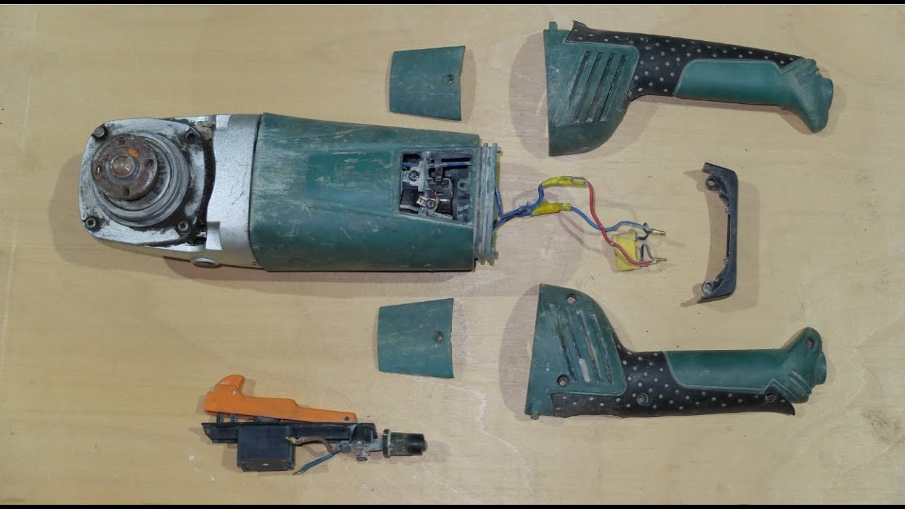 Как отремонтировать болгарку # angle grinder repair #角磨机维修