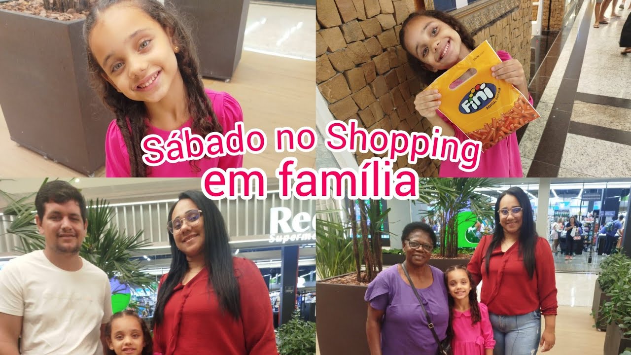 VLOG - UM SÁBADO EM FAMÍLIA NO SHOPPING EM CAMPINA GRANDE 