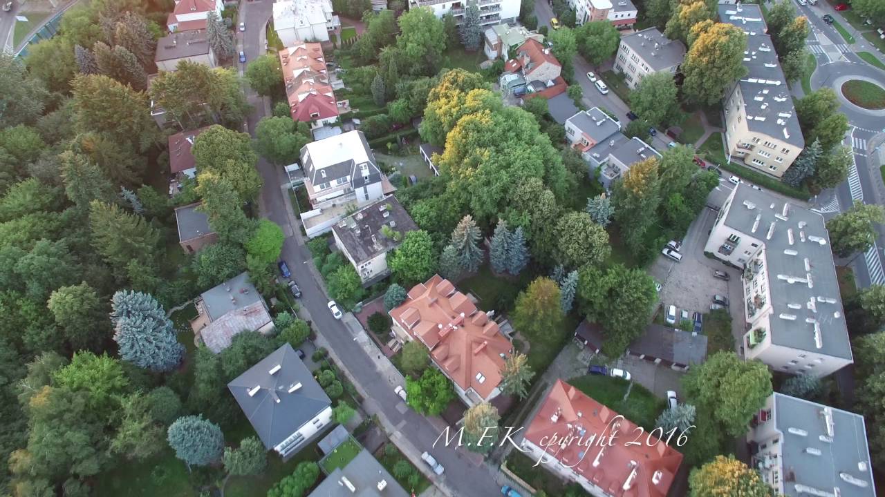 Warszawa 4K Saska Kepa 2016 Phantom 3 pro
