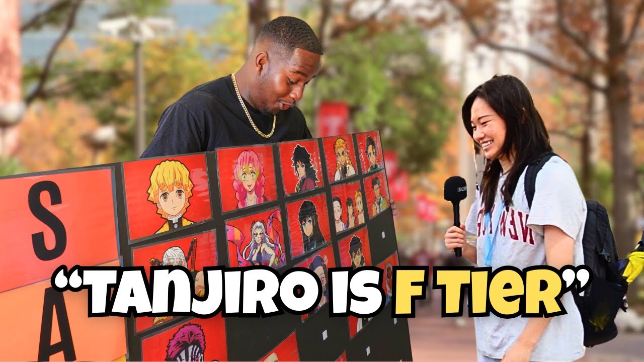 100 Strangers Create a Demon Slayer Tier List (It’s Chaos)