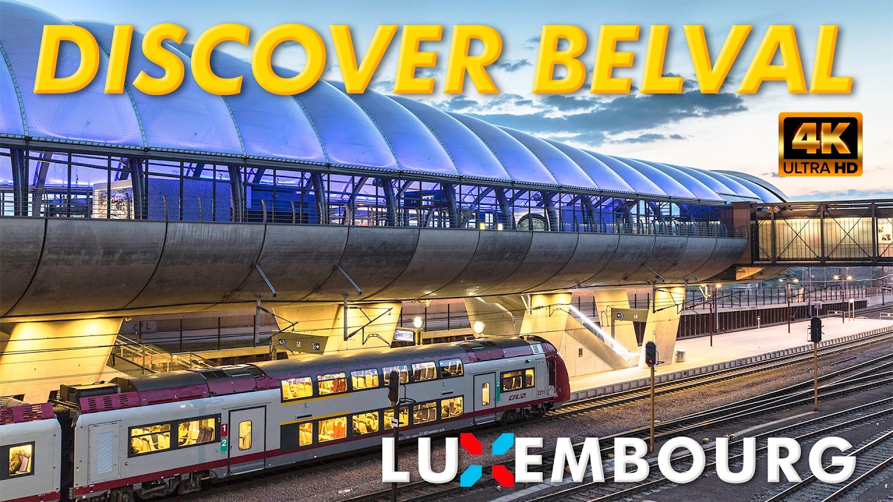 Belval Luxembourg: Avenue du Rock'n'roll. Outdoor Travel