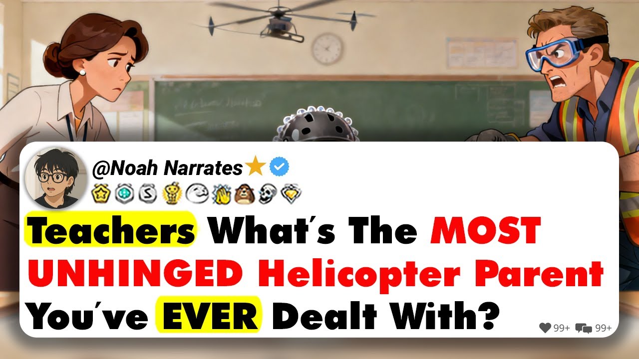 Teachers What’s The MOST UNHINGED Helicopter Parent You’ve EVER Dealt With?