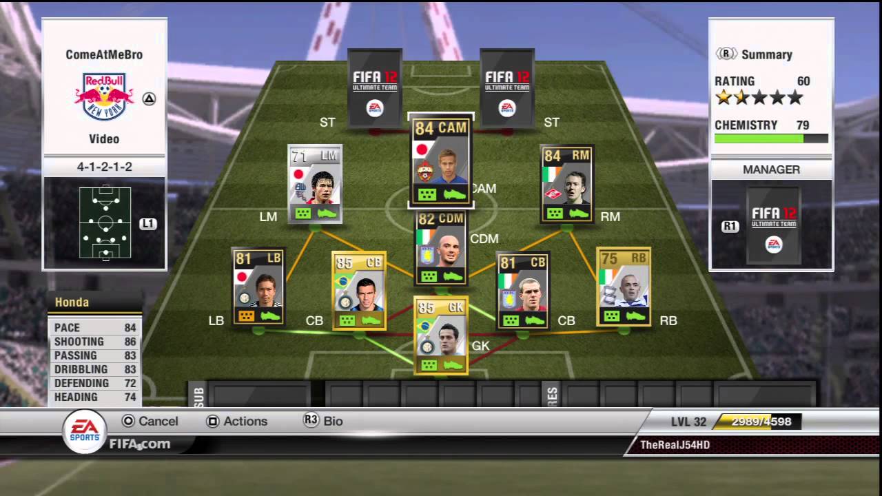 Fifa 12 Ultimate Team| Hybrid Squad Builder!! 6 IF Players!!!