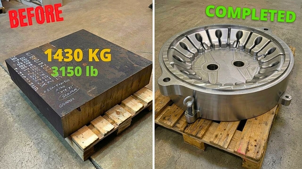 Large mold part production (CNC Milling)