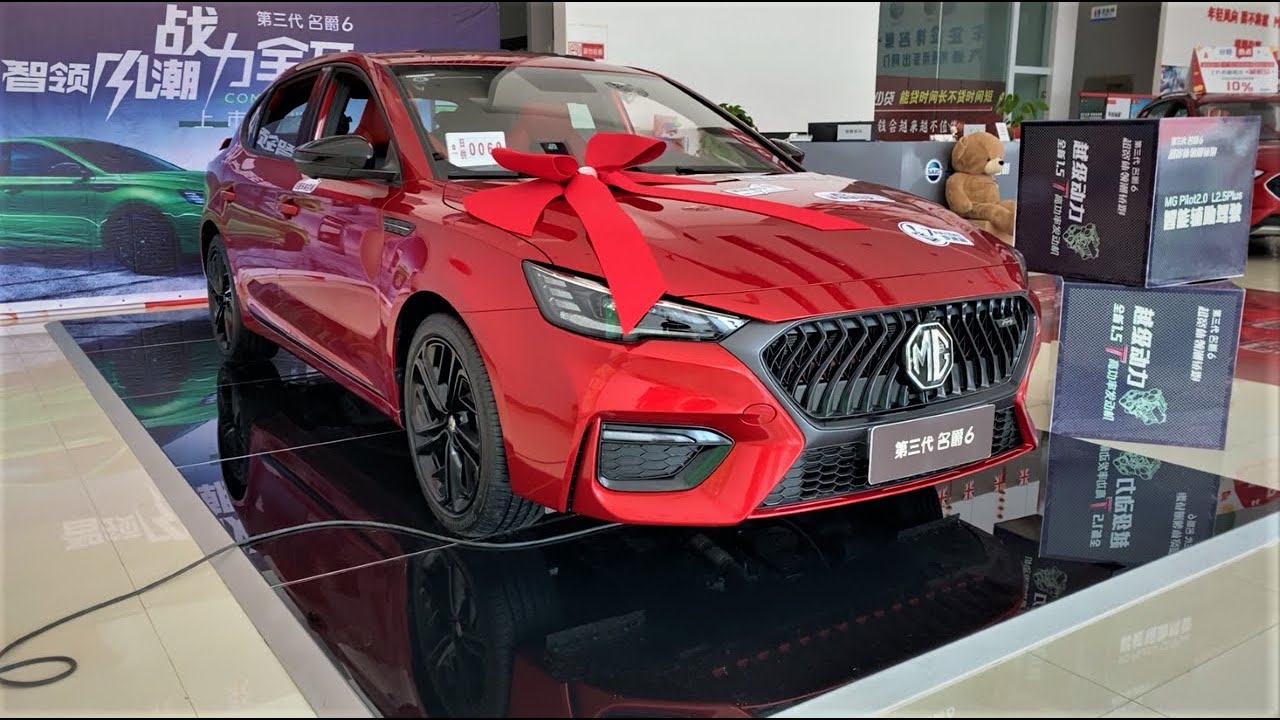 2021 MG6 330TGI FirstLook Walkaround—China Auto Show—2021款上汽名爵MG6，外观与内饰实拍