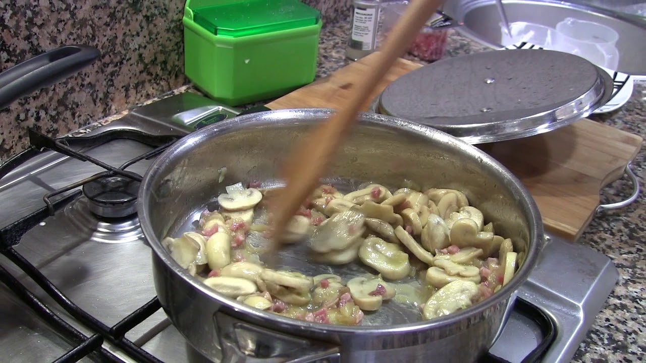 Pechuga de Pollo con Salsa de Champiñones