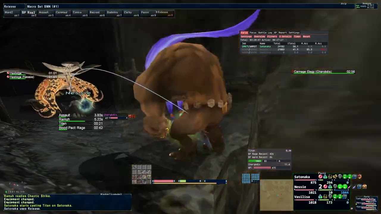 FFXI - Off hand NM fight~! L'assistance Series~!