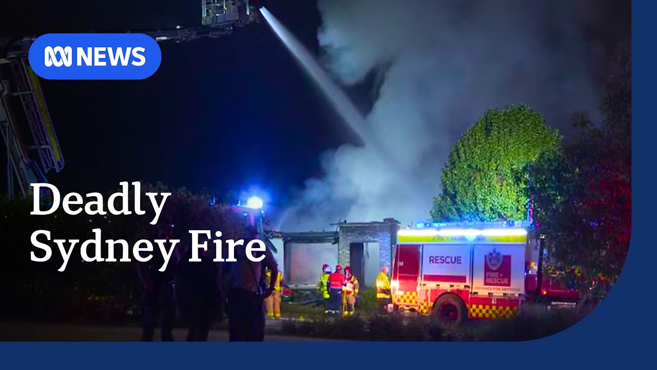 Man killed in ferocious fire at disability support home | ABC NEWS