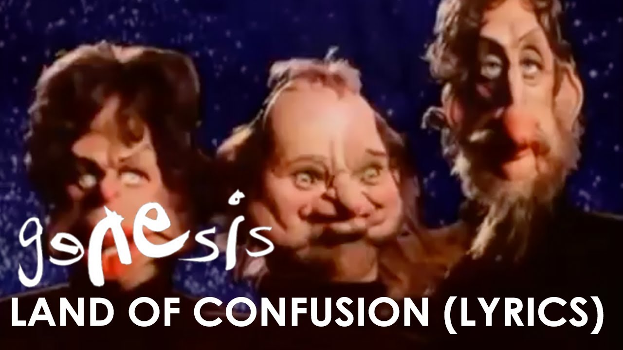 Genesis - Land Of Confusion (Official Lyrics Video)
