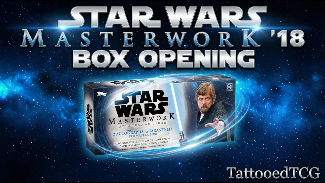 THIS BOX WENT NUCLEAR… (Dual Auto?!) Star Wars 2018 Masterwork Opening