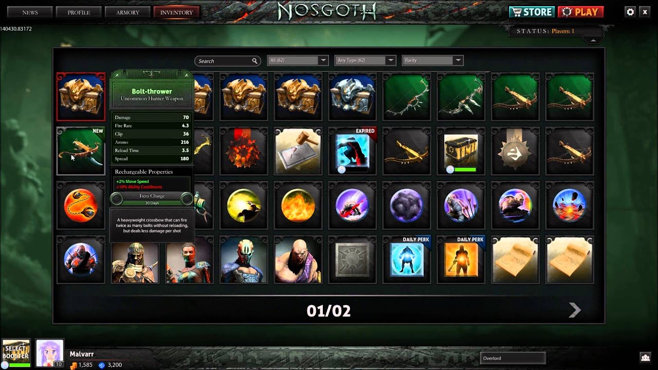 Nosgoth Chest Opening