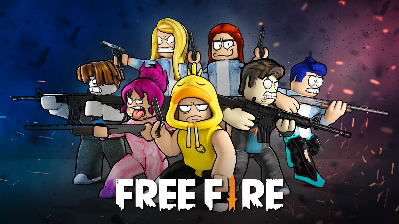 Freefire Versi Roblox! - Roblox GARENA FREE FIRE MAX