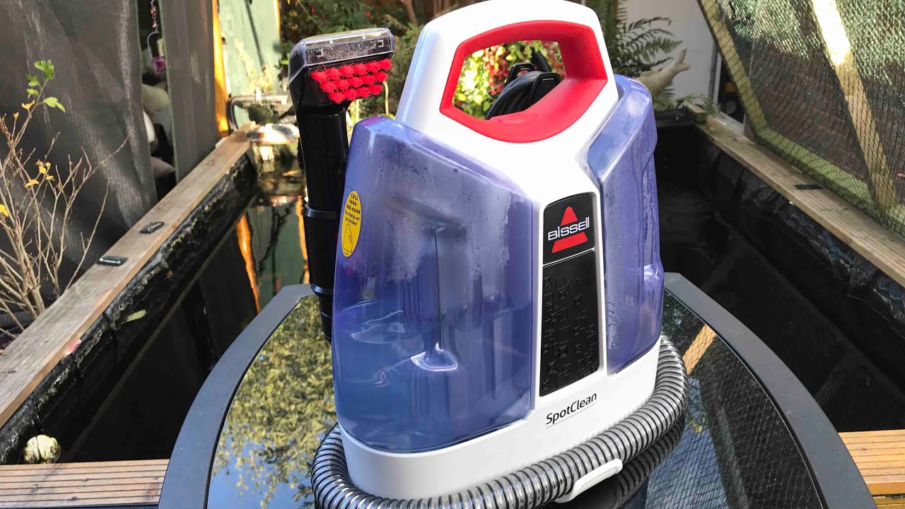 Bissell SpotClean, распаковка и быстрая демонстрация