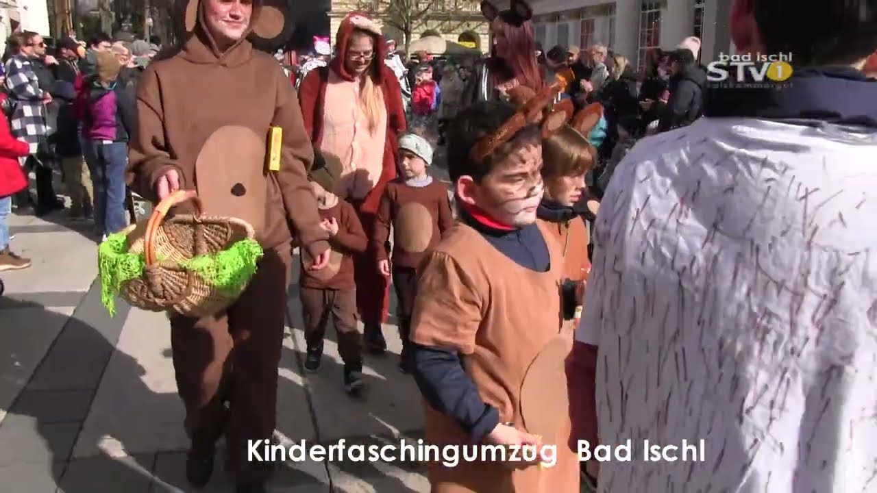 Kinderfaschingumzug in Bad Ischl www.stv1.at