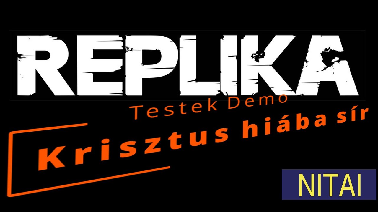 Replika: Krisztus hiába sír