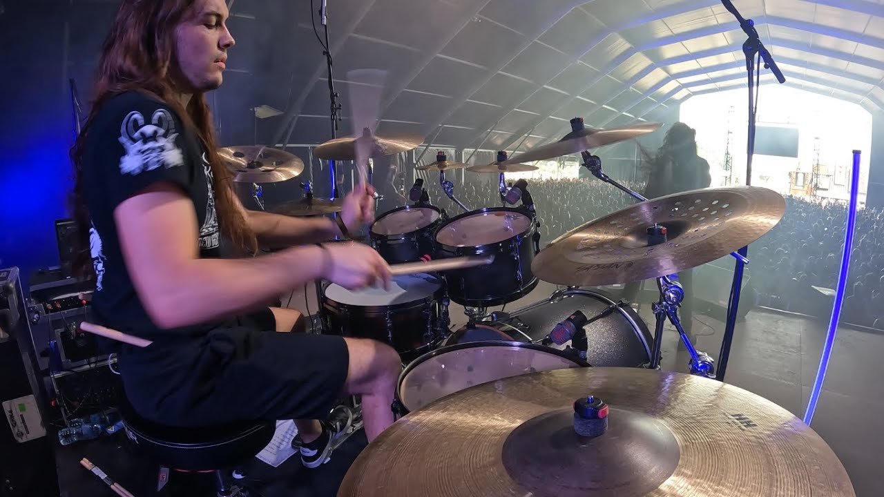 Tryglav  - Live at HELLFEST 2025 - Full Set Drum Cam