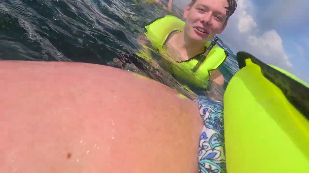 Video three of snorkeling excursion with 