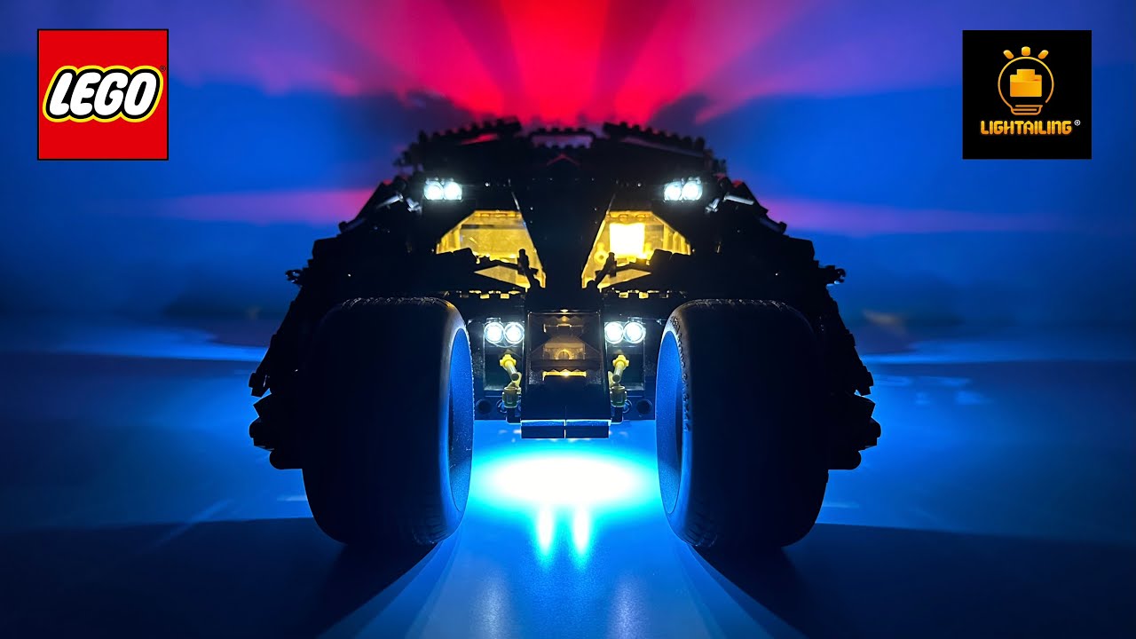 Lightailing LED Light Kit for LEGO® 76240 DC Batman™ – Batmobile™ Tumbler – Speed Install Review