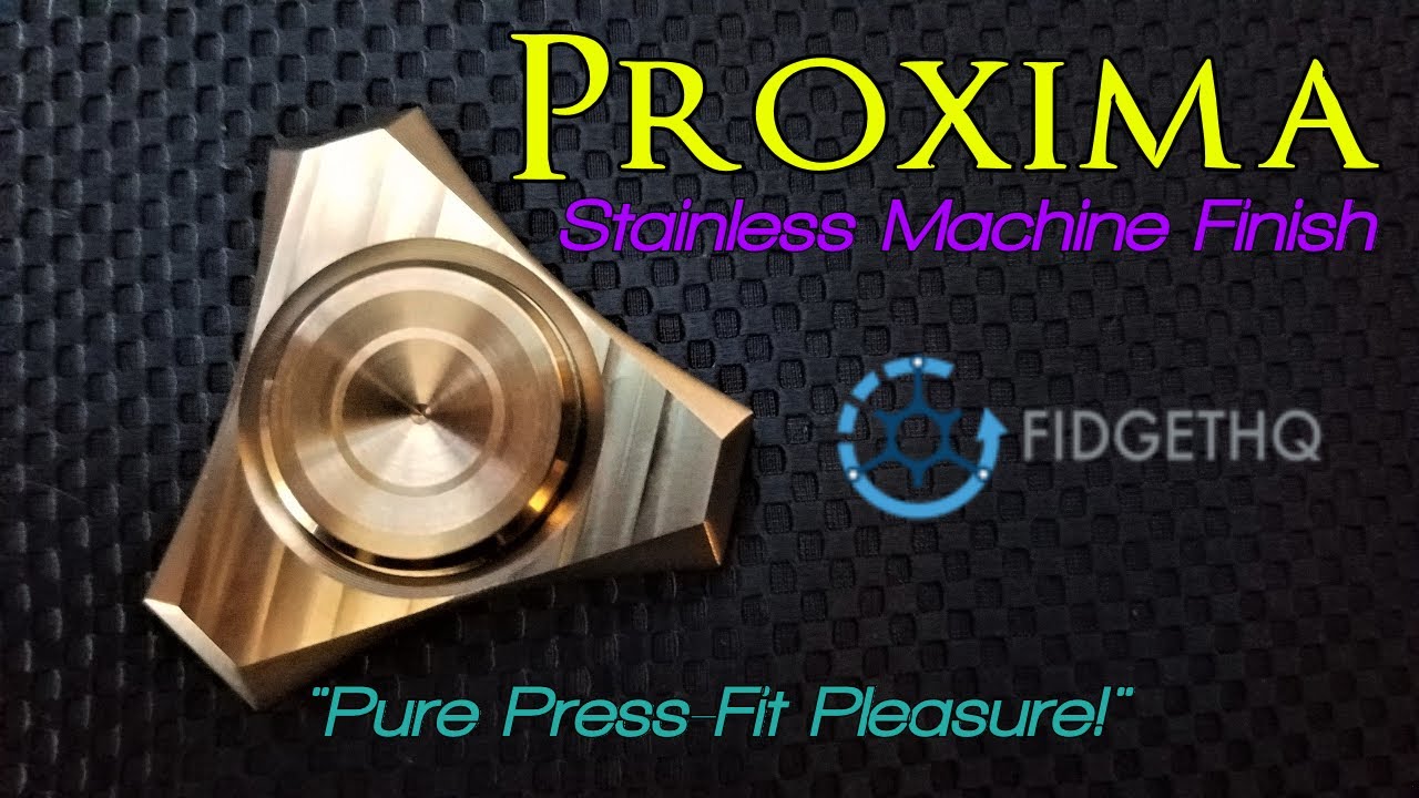 Обзор спиннера Fidget: три-спиннер Proxima из нержавеющей стали от Fidget HQ