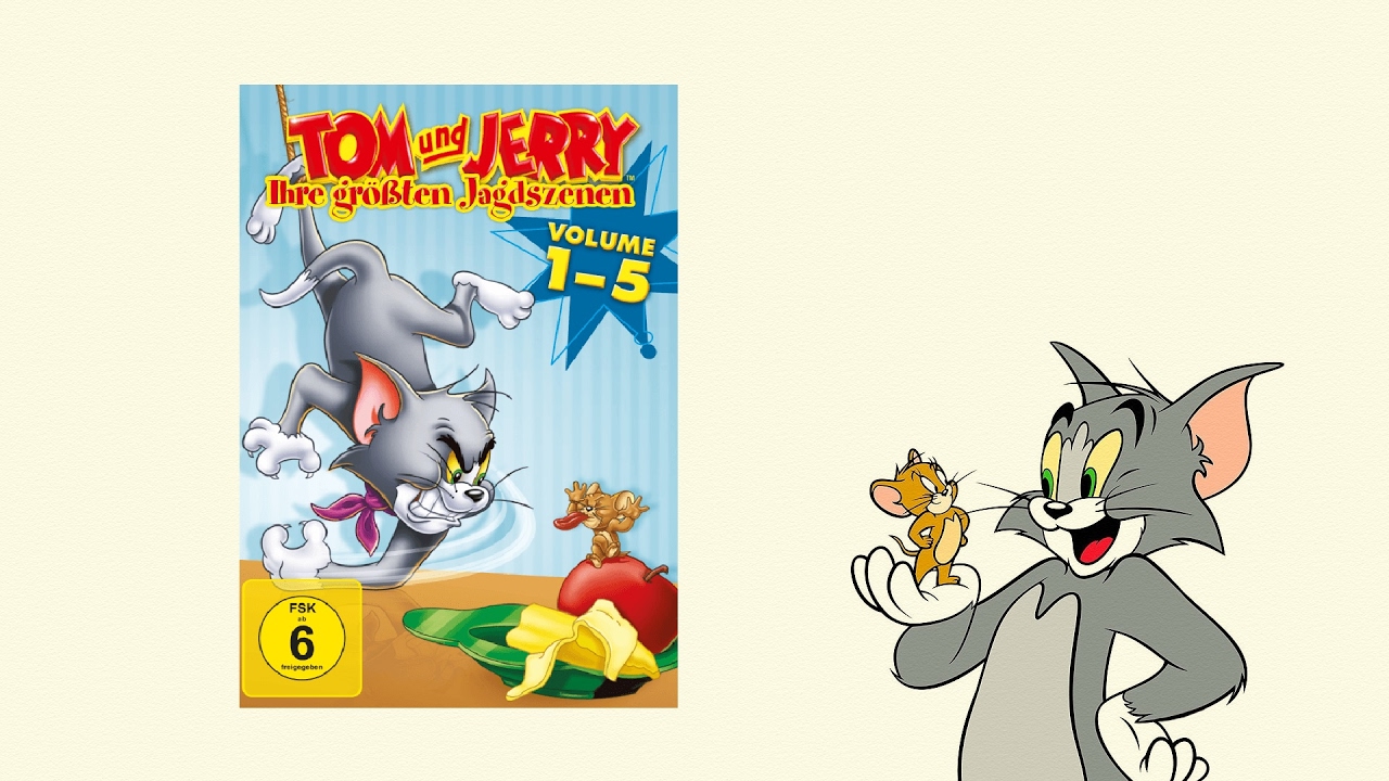 DVD - Tom&Jerry Ihre Gr&ouml;&szlig;ten Jagdszenen Unboxing