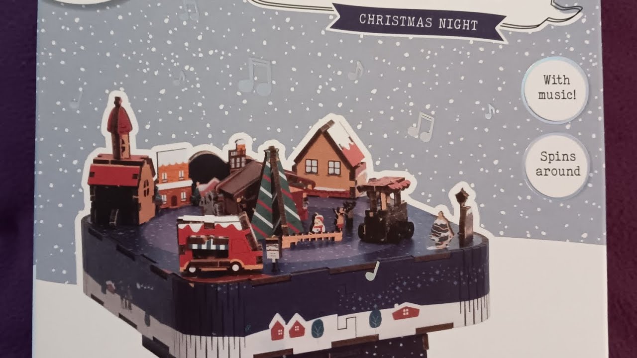 Auf Weihnachten einstimmen mit der MusicBox von DecoTime #miniature #decotime 