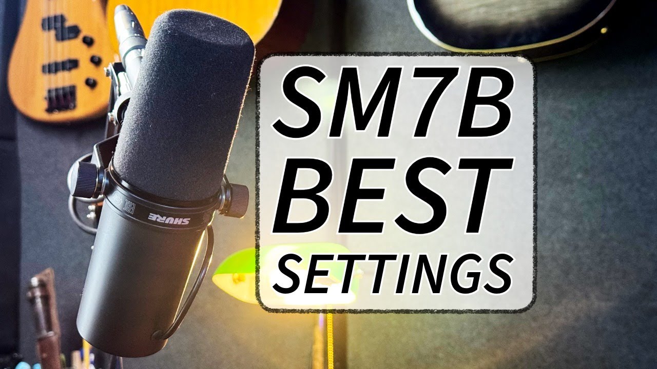 Как добиться отличного звучания ваших Shure SM7B за 5 минут