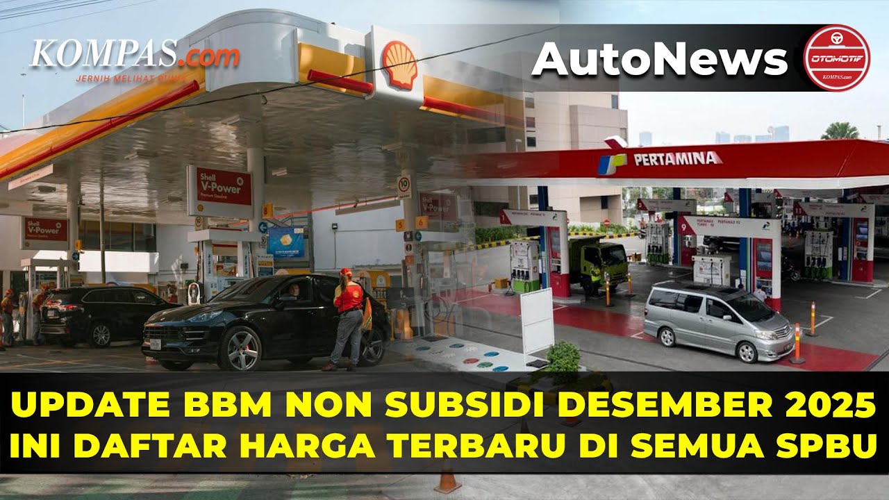 Harga BBM Non-subsidi Naik di Semua SPBU, Ini Daftar Terbaru per 1 Desember 2025
