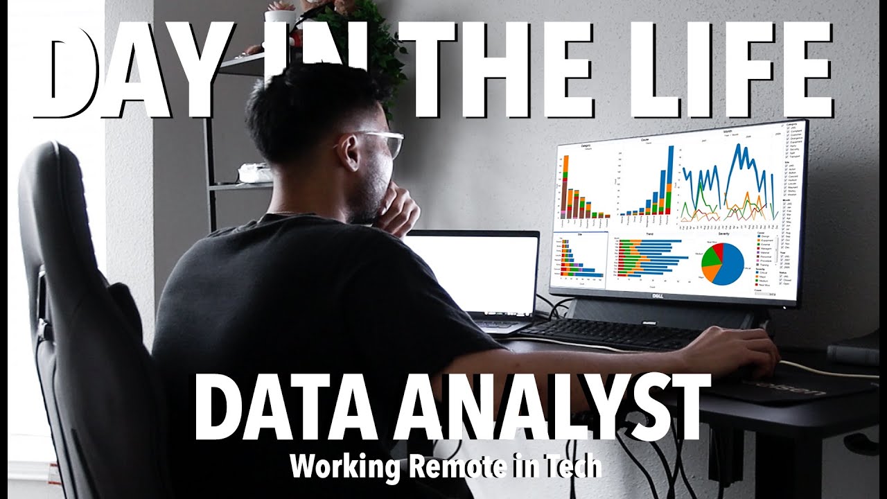 day in the life of a data analyst (working remote in tech) !!!