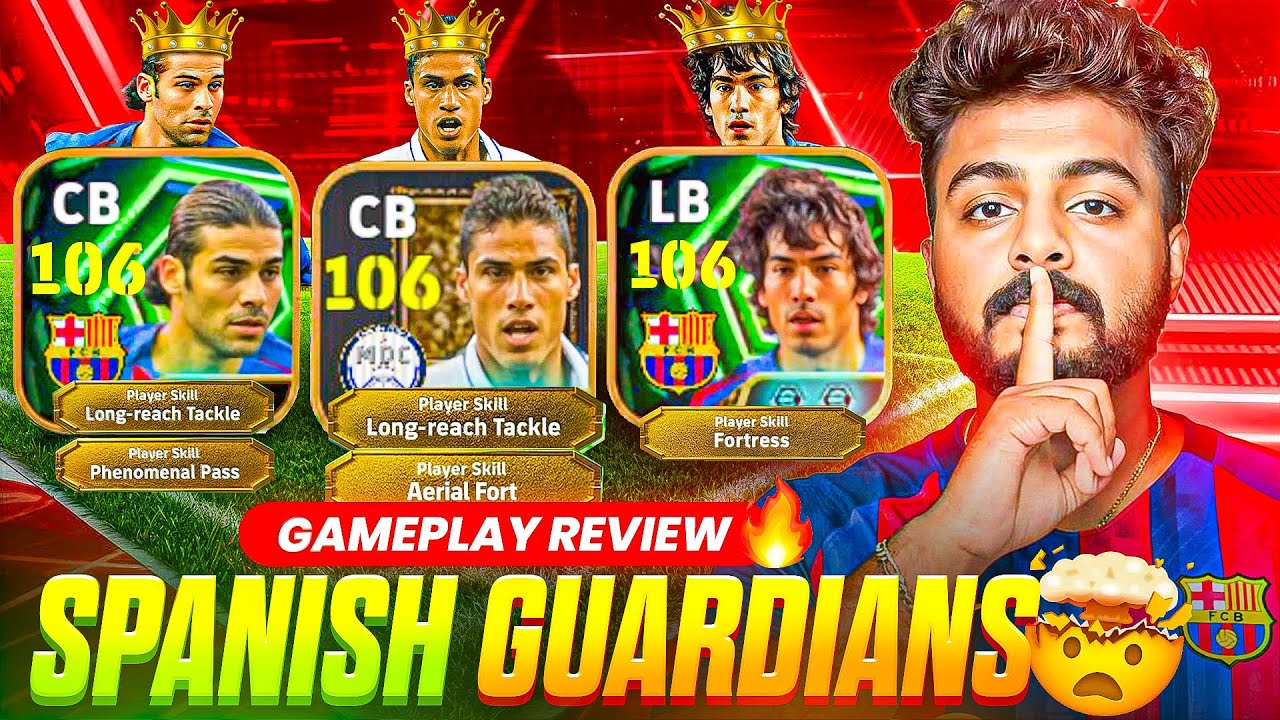 OMG🔥 BEST AERIAL MONSTERS👿 107 VARANE + 107 MARQUEZ + 107 BRONCKHORST🥶 | SPANISH GUARDIANS GAMEPLAY🤯
