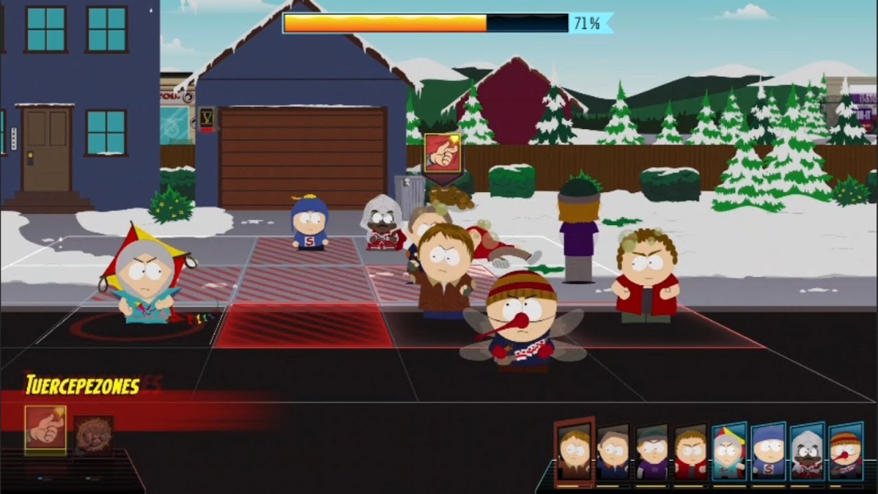 Diferentes combates.#southpark #southparkfandom #gameplay #gaming #gamingvideos #gamers #games #game