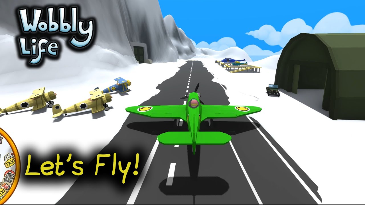 We Start Flight Training in Wobbly Life