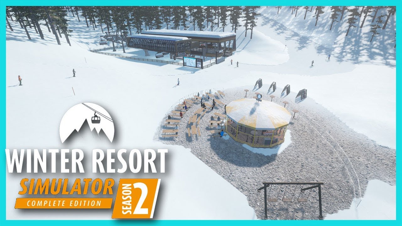 Winter Resort Simulator Season 2 - EP2 | How to Ski and How to Make Money