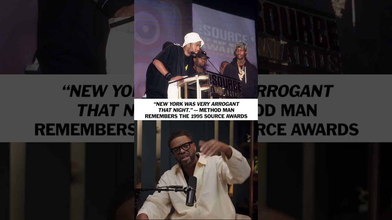 The 1995 Source Awards changed the course of hip-hop. #2pac #biggie  #methodman #90s #rap