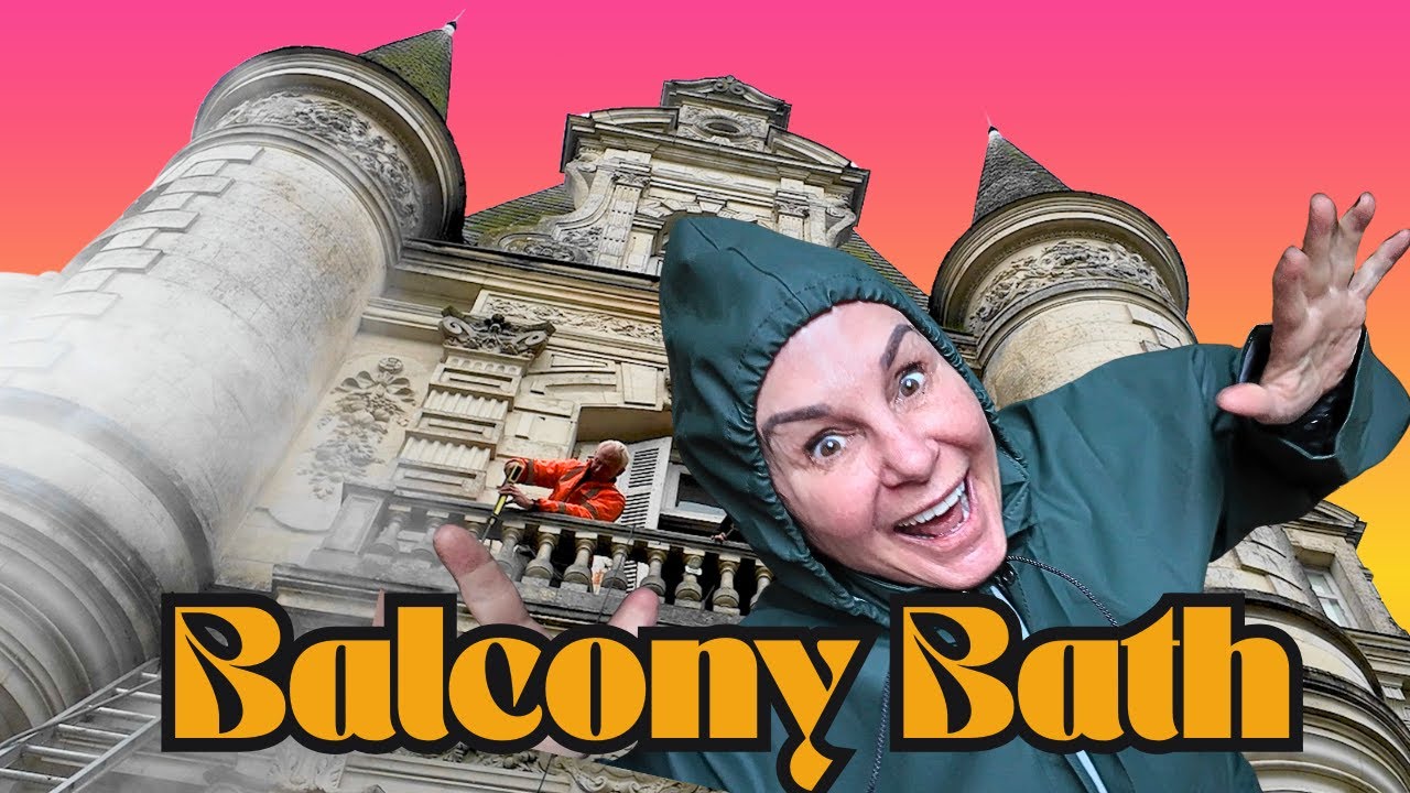 Chateau Balcony Gets a Much Needed Bath