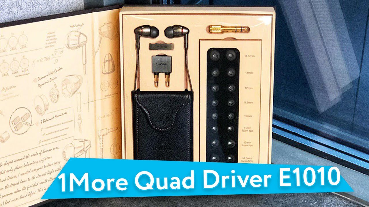 Четырехдрайверные и безумно крутые &mdash; наушники 1More Quad Driver E1010
