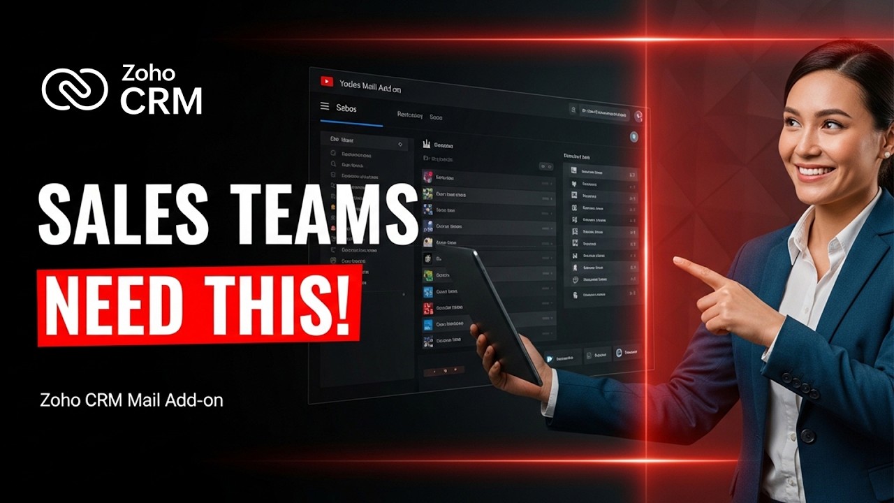 Sales Teams Need This! Zoho CRM with Email Explained