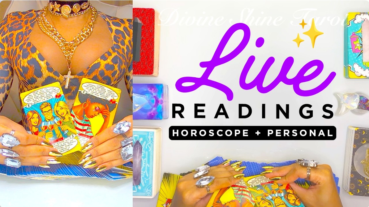 LIVE Horoscopes + PERSONAL #Tarot Readings  ✨🃏