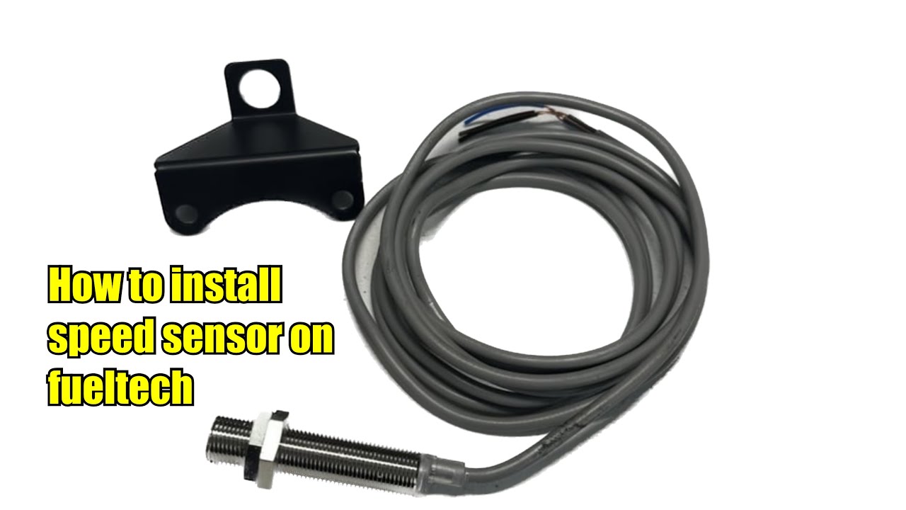 How to install speed sensor on fueltech for Honda civic rear trailing arms ￼