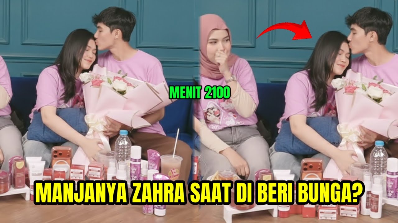 LIVE TERPANAS! Zahra Salting Saat Eby Beri Bunga & Kecup Kening