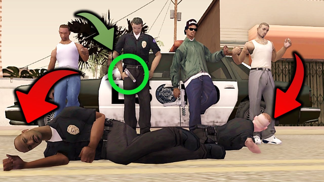 GTA San Andreas but nothing goes wrong (Officer Hernandez Switched Sides)