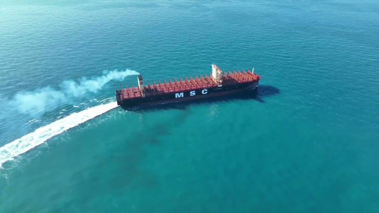 MSC RAYA - New mega container vessel 24116 TEU