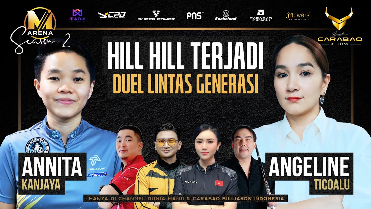 HILL HILL TERJADI, DUEL LINTAS GENERASI ‼️ Annita Kanjaya Vs Angeline Ticoalu ‼️ M ARENA SEASON 2