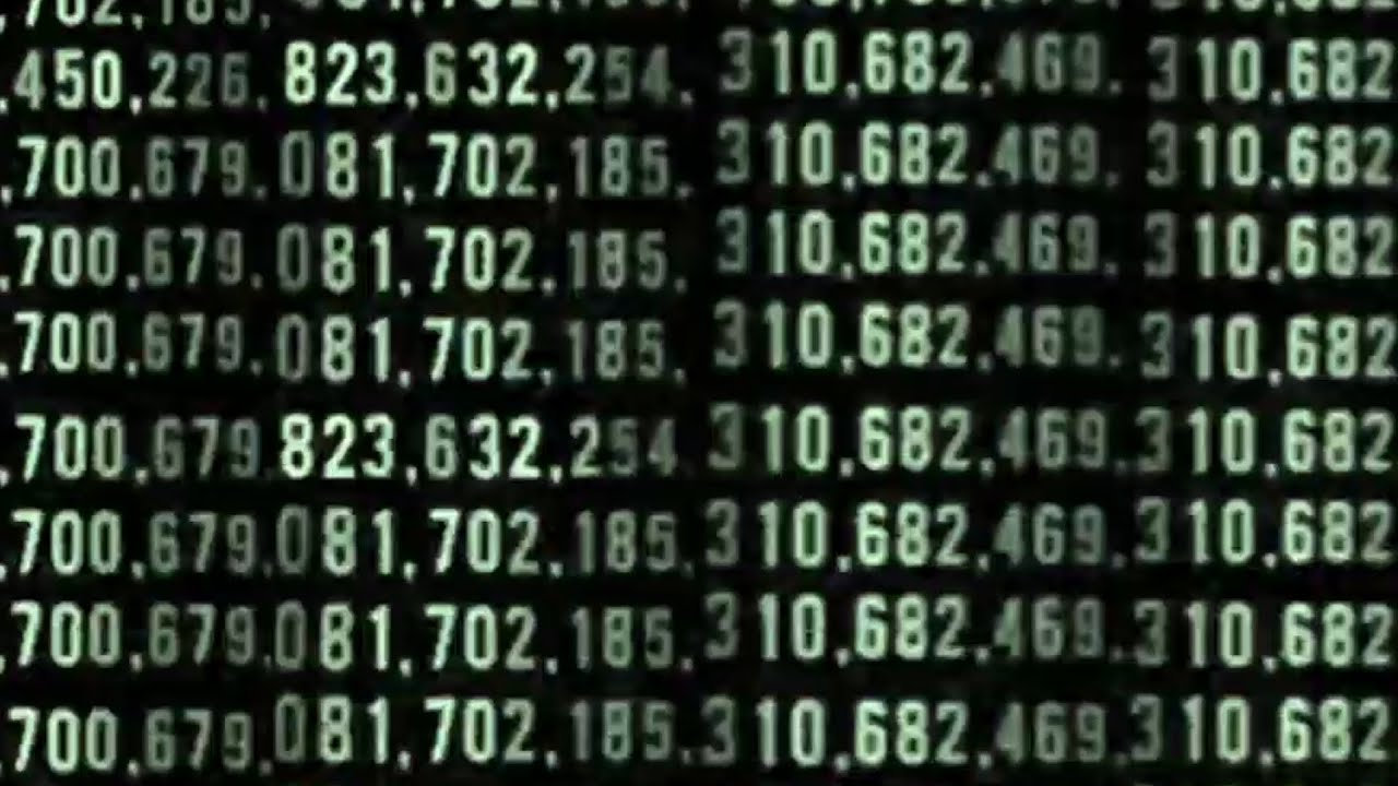 0 to 10 Novemquinquagintacentillion (10⁴⁸¹) | All digits showed!