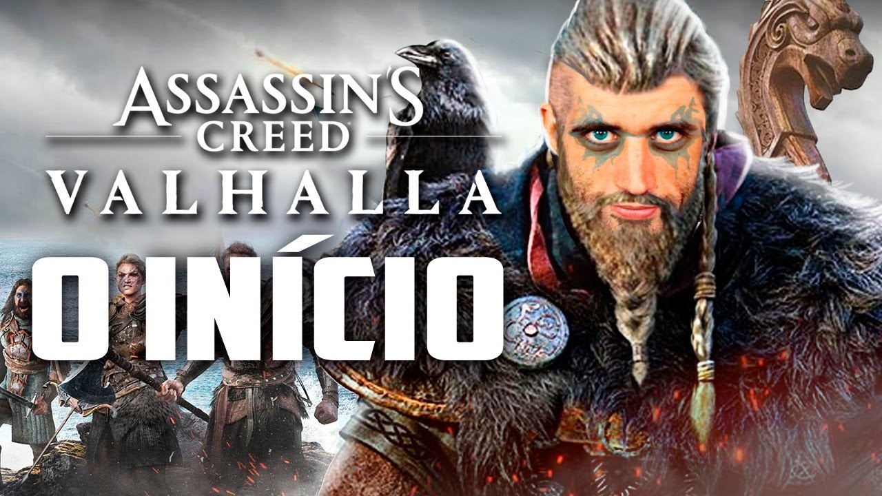 Assassin's Creed Valhalla - O início do Gameplay ÉPICO