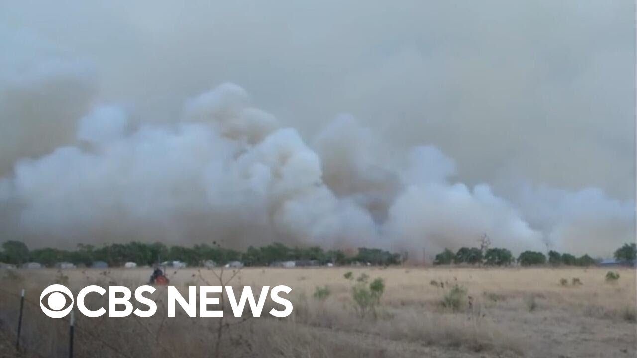 Multiple wildfires burning in Texas Panhandle