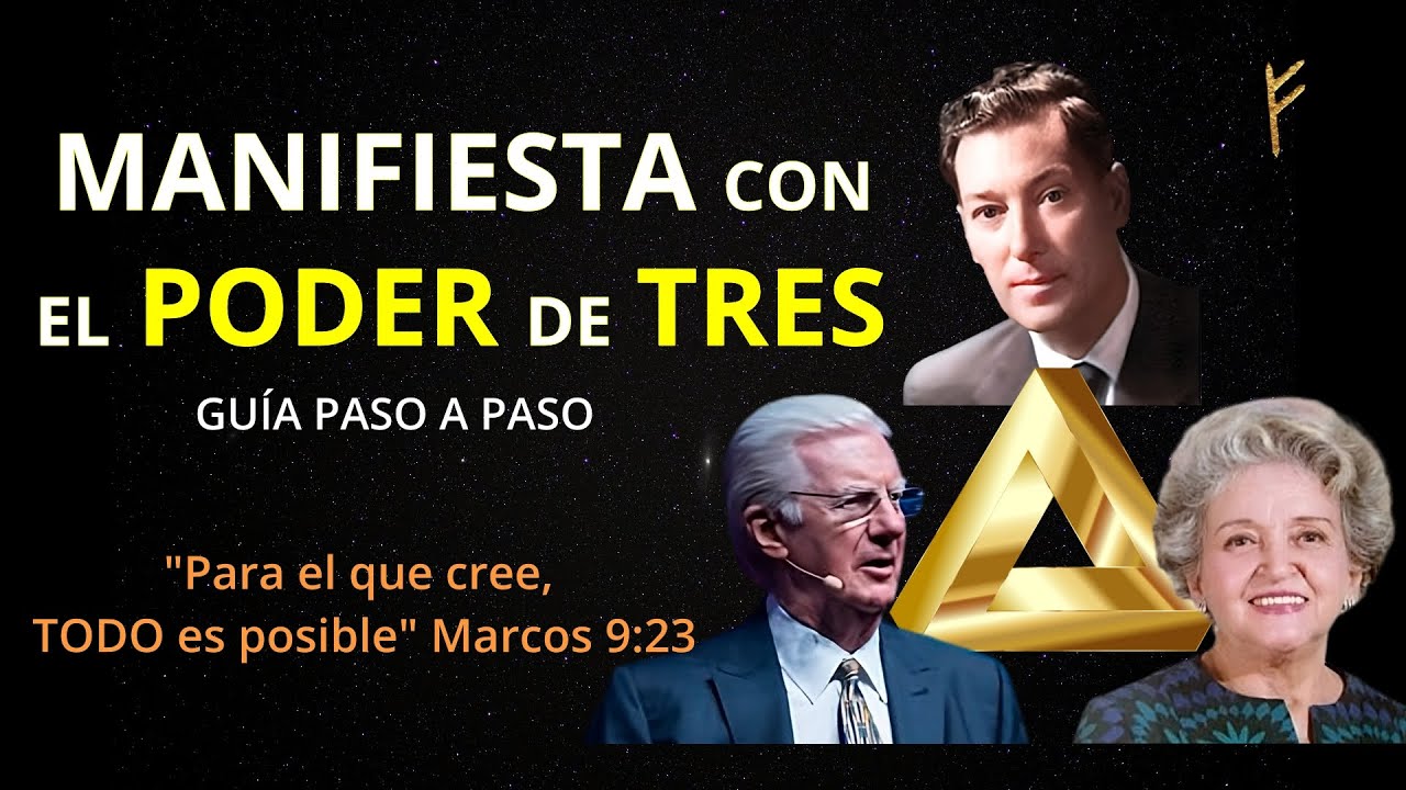 LAS 3 TÉCNICAS DE MANIFESTACIÓN MÁS PODEROSAS UNIDAS, Neville Goddard, Bob Proctor, Conny Mendez